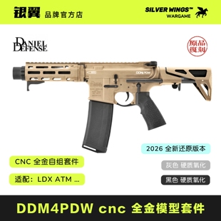 2026新款 银翼出品〔 DDM4 PDW 〕全金属拼装玩具模型大套件
