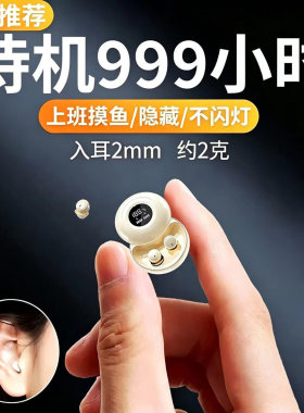 隐形不闪灯2026款大电量迷你耳机
