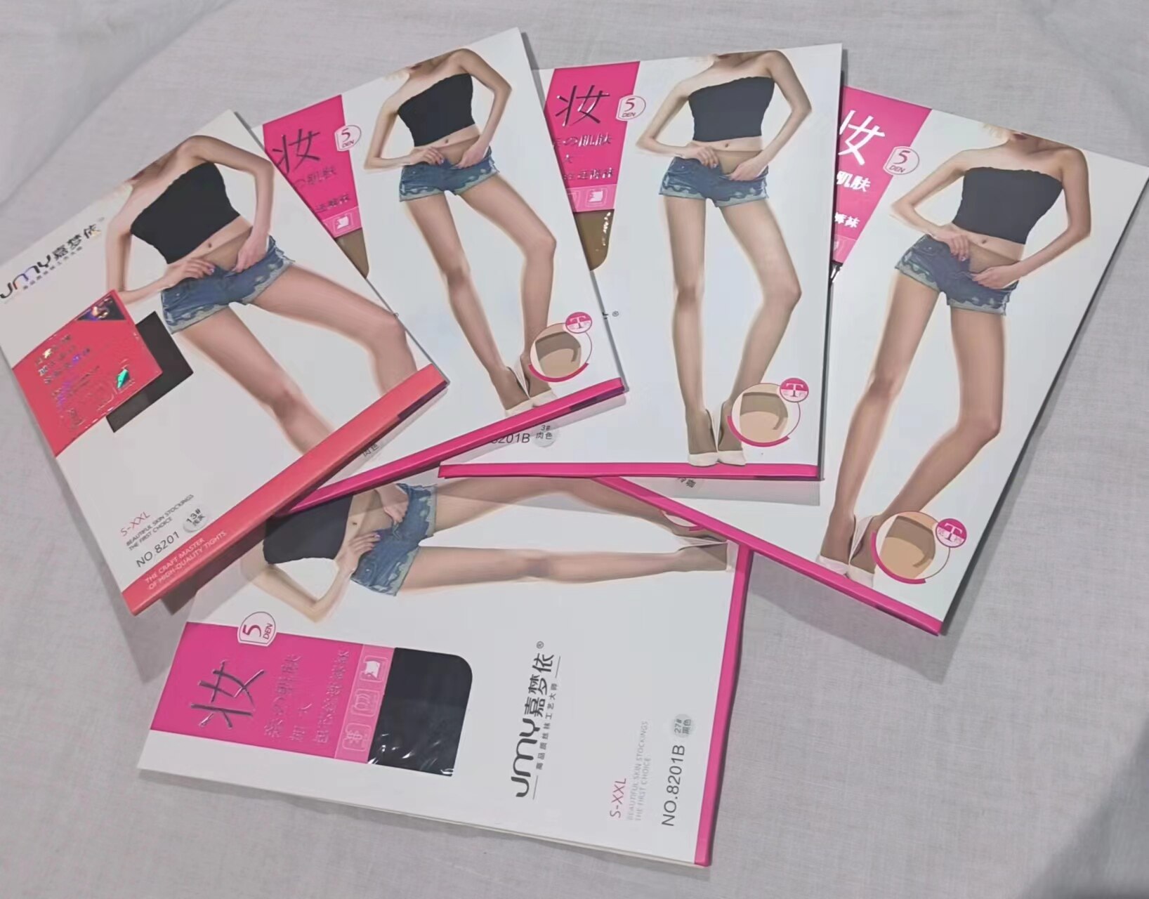 JMY嘉梦依8201薄款连裤袜纯色加大普通裆裤袜美腿女丝袜夏满包邮