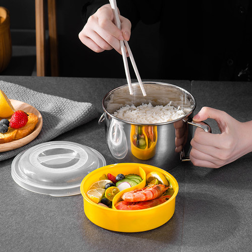 餐碗304不锈钢加厚方便面碗筷