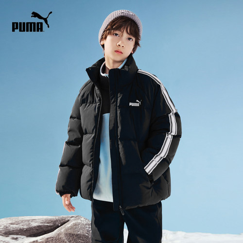【专属】PUMA彪马童装冬季儿童羽绒服防泼水厚款羽绒外套