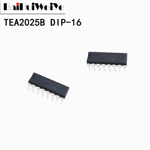 TEA2025B TEA2025 直插DIP-16 双通道音频功放电路芯片全新大国产