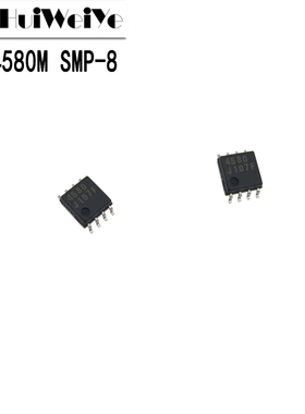 NJM4580M JRC4580 贴片SMP-8 双运放无噪音频功放IC 全新原装