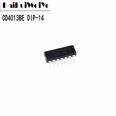 CD4013BE CD4013 全新原装 CMOS 双路D类触发器 直插 DIP-14
