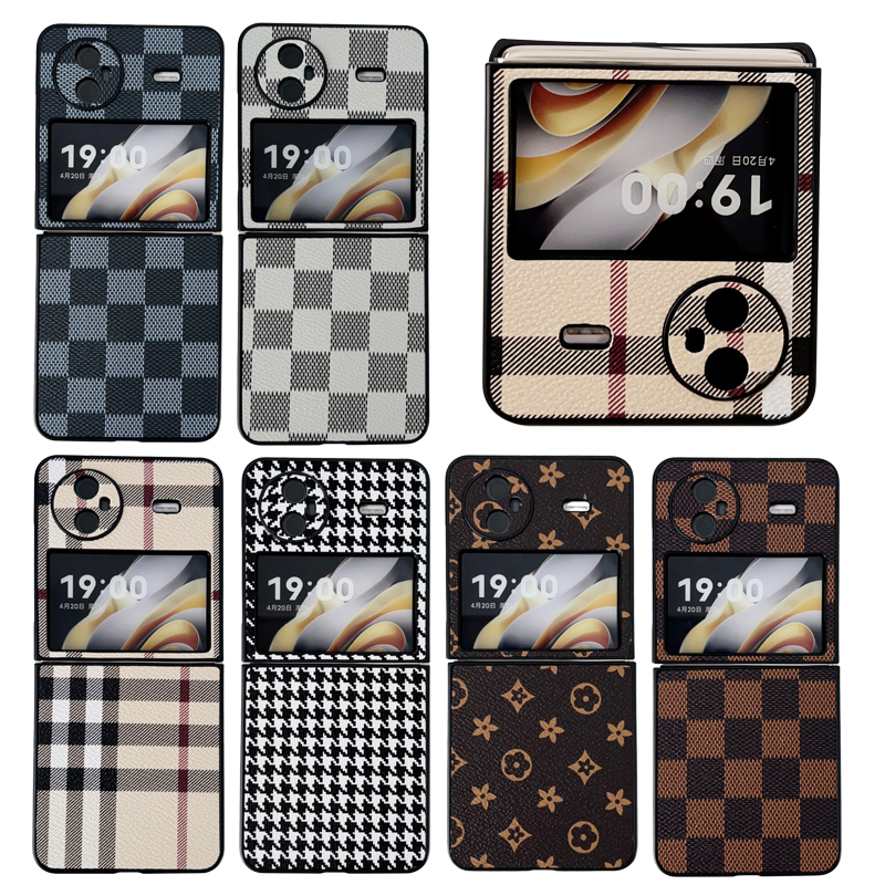 【印花皮纹】vivoxflip手机壳适用于vivo x flip保护套皮壳个性创意时尚高档男女轻薄X Flip耐磨简约全包vivo