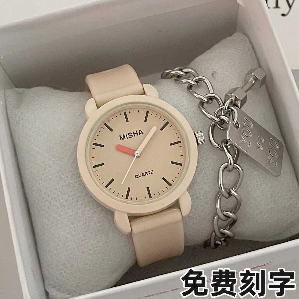 手表女中学生韩版简约气质ins风高颜值小清新石英表百搭闺蜜森系