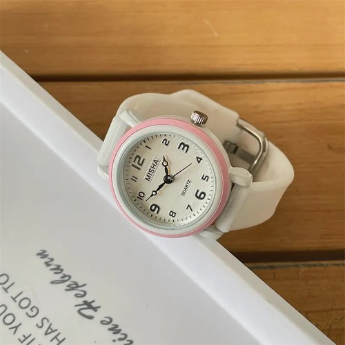 ins风女生儿童手表少女心小表盘简约森系小众高颜值学生可爱百搭