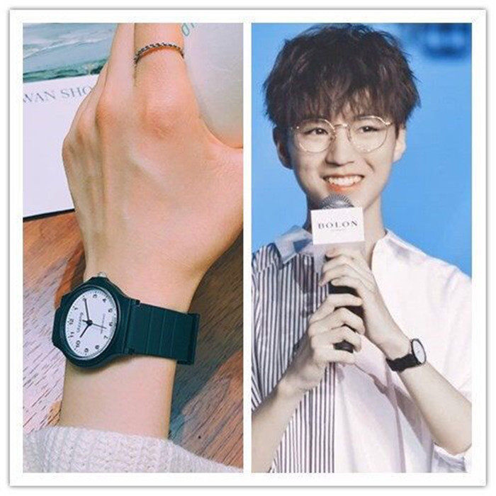 王俊凯同款手表物理公式学霸女学生韩版简约潮流原宿风ulzzang男