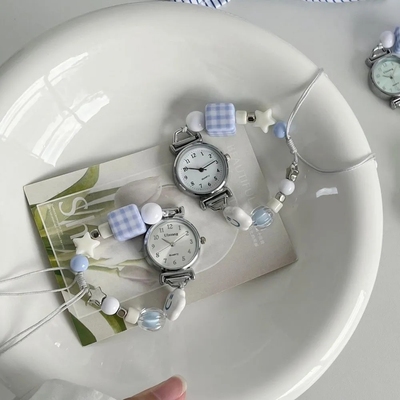 手表女2025新款学生高颜值简约小巧初中生儿童只看时间小表盘女孩