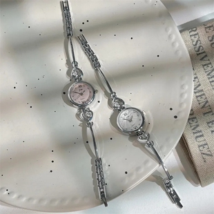 文艺小众高级感简约手表韩版 学生小巧精致轻奢ins风手链女表 女款