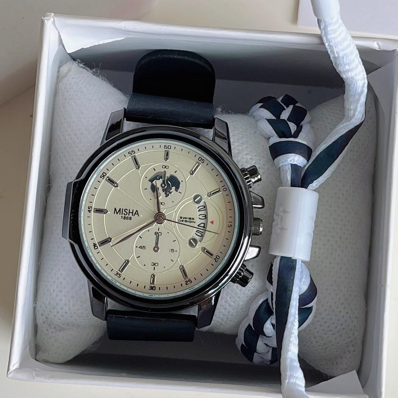 大表盘机械表男男士运动男表