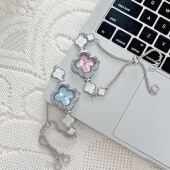 四叶草手链手表女学生韩版 高级感设计简约气质ins风森系潮流时尚