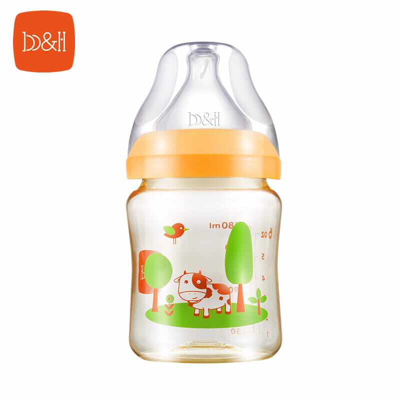瑞士B&H/宝琪 婴儿宽口PPSU奶瓶180ml