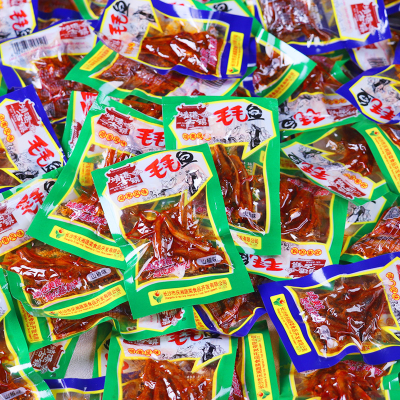 湖南特产即食零食毛毛鱼