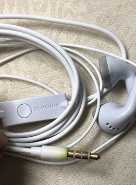 三星品牌手机耳机不包好坏有变色3.5mm插头清仓便宜处理 配机耳机