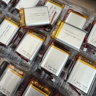 3.7V软包聚合物电芯锂电池行车记录仪蓝牙音箱850mAh规格803040