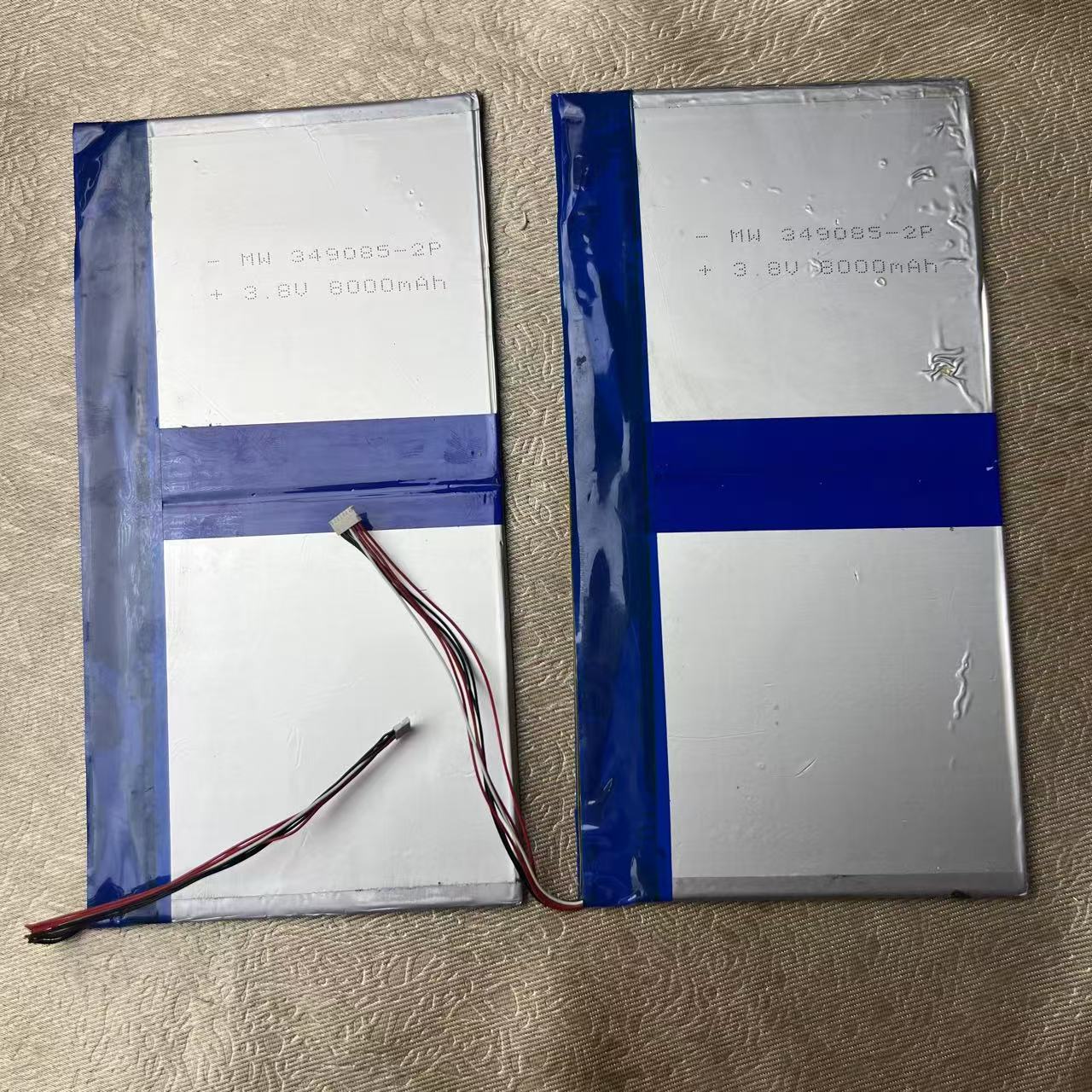 DIY修理平板电脑电池3.8v聚合物电芯容量8000MAH规格3490185