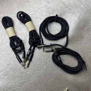 FUSE镀金头aux音频线3.5对3.5公对公电脑手机耳机口连接音箱铜线