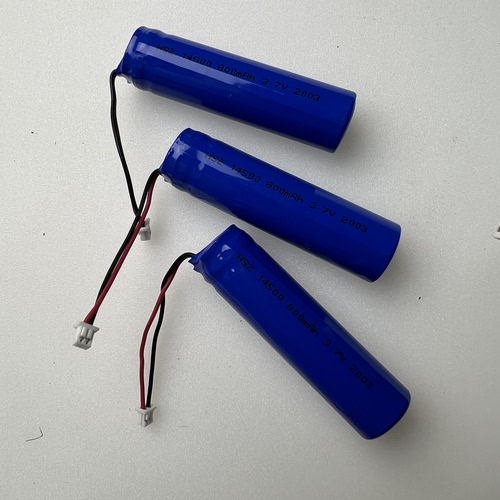 3.7V充电锂电池14500锂电池音箱电动牙刷玩具等带保护板800MAH