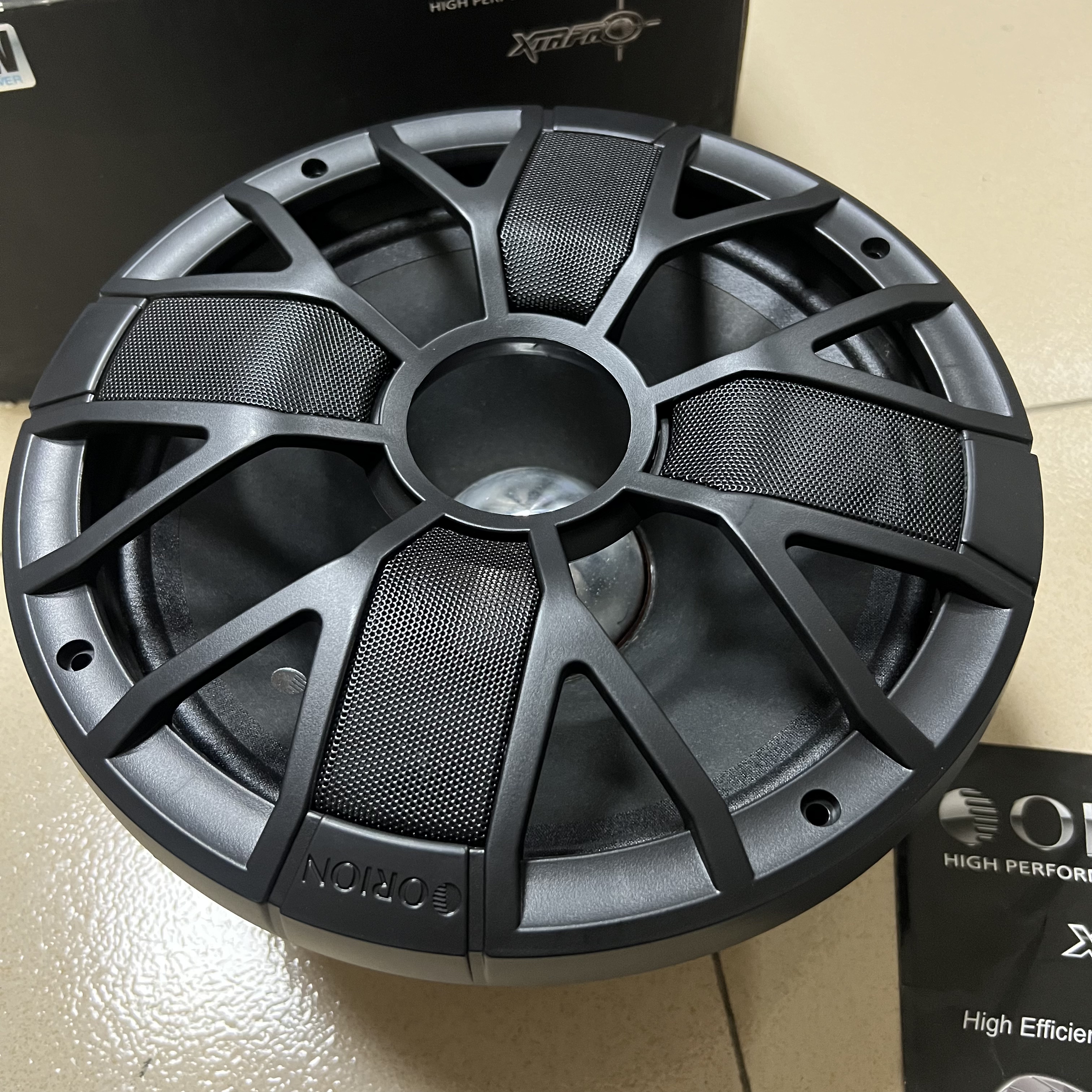 美国ORION 车用家用KTV舞台音响喇叭10寸2400W中低音扬声器铝架