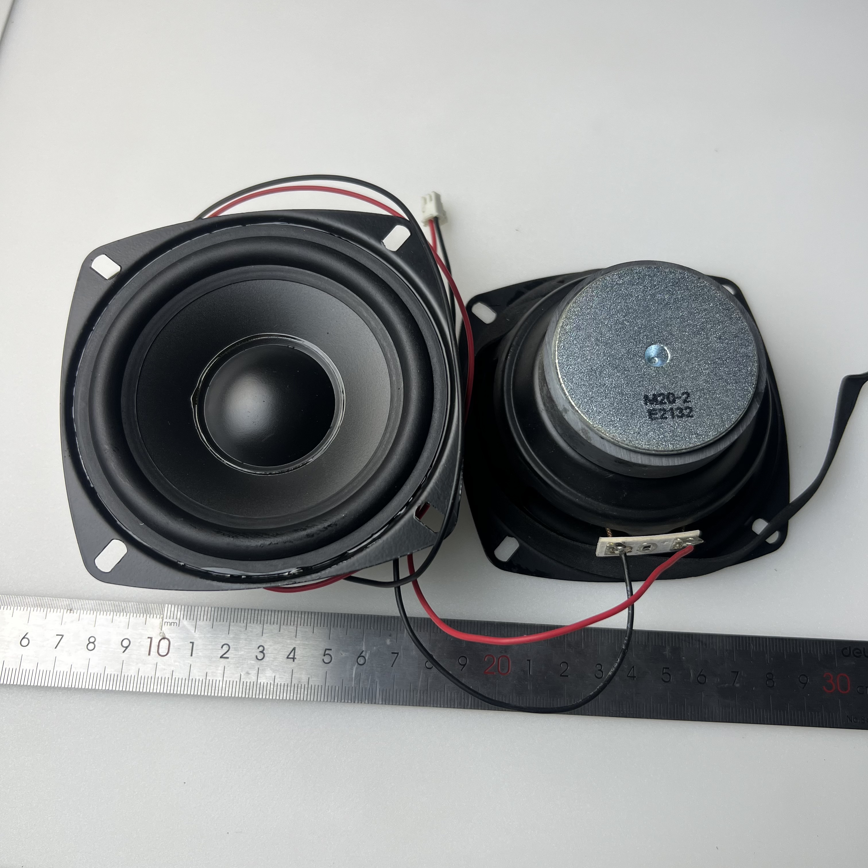 Monkey书架音箱4寸喇叭4欧50W多媒体音响中低音扬声器 低音好