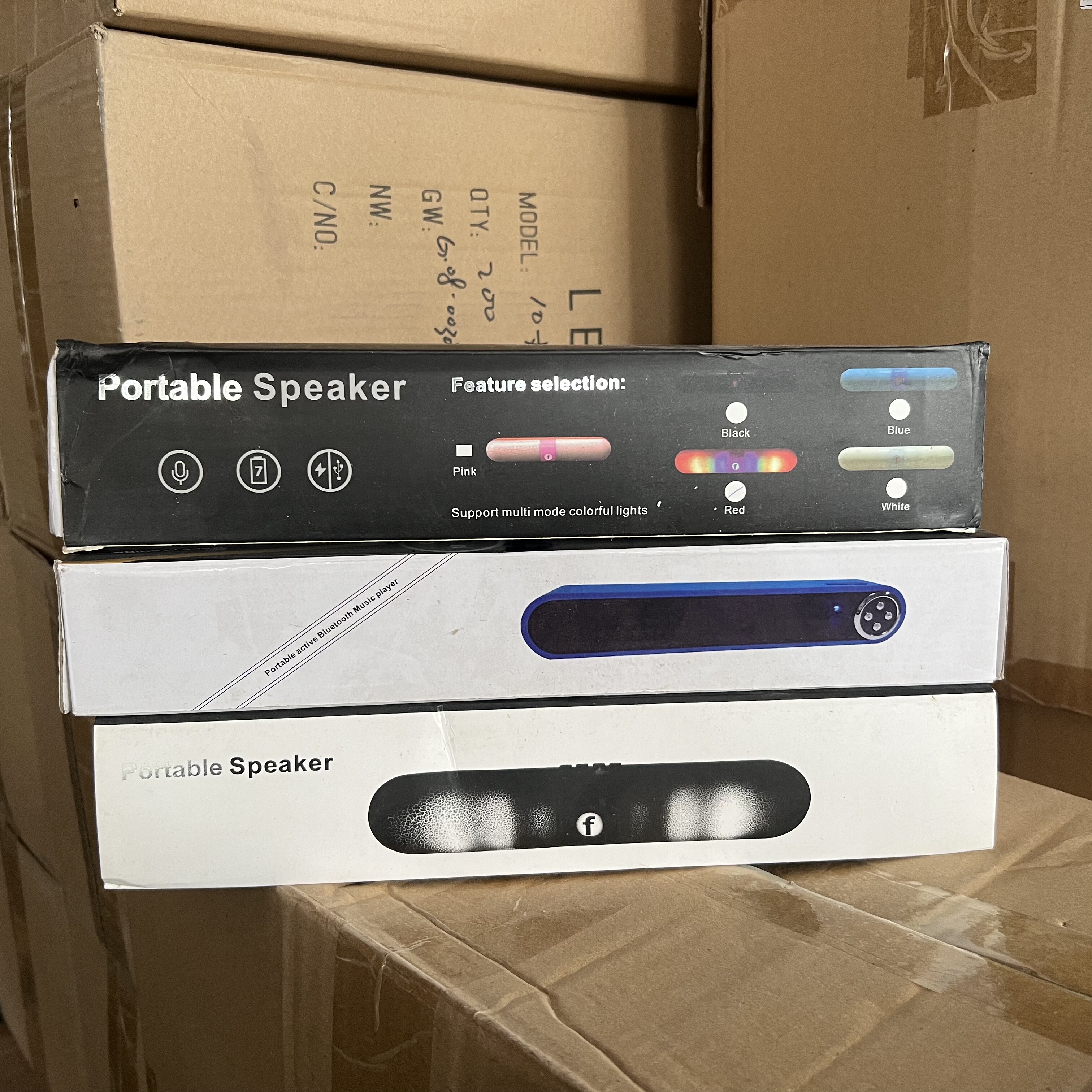 DIY清仓特价 无线蓝牙音箱插卡U盘收音振膜音质好 库存的