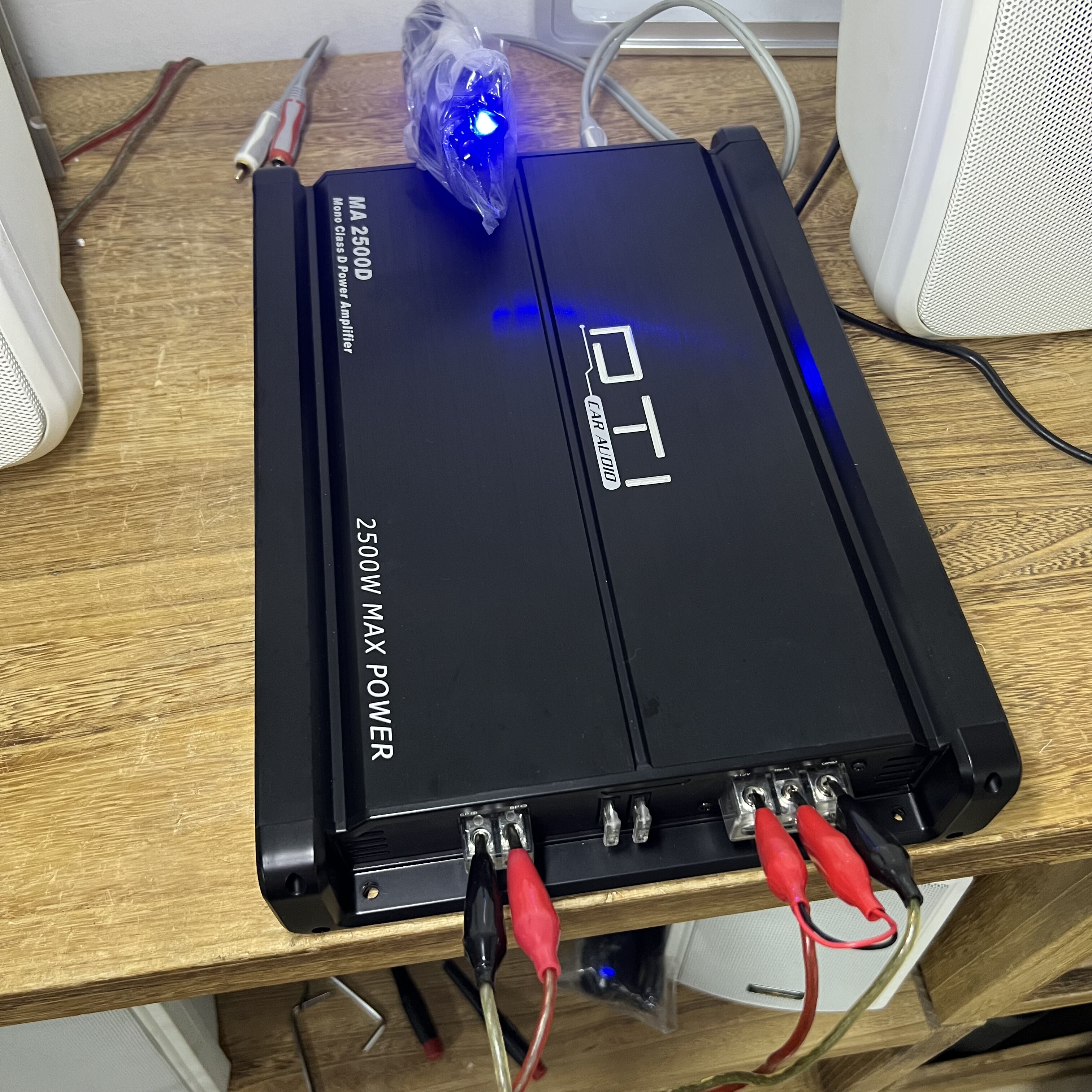 美国DTI品牌 汽车功放D类功放 汽车音响改装升级1路2500W