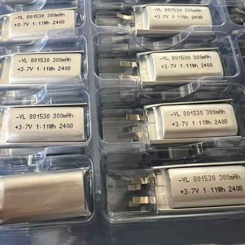 软包聚合物锂电池3.7V 300mah蓝牙音箱TWS充电仓电池规格801530