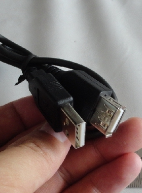 Netac/朗科 电脑/DVD/电视USB延长线USB数据线一公头一母头屏蔽铜