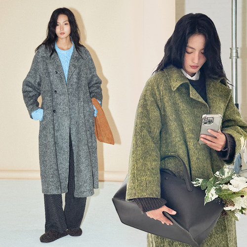 HOWL香港设计师经典羊绒大衣外套