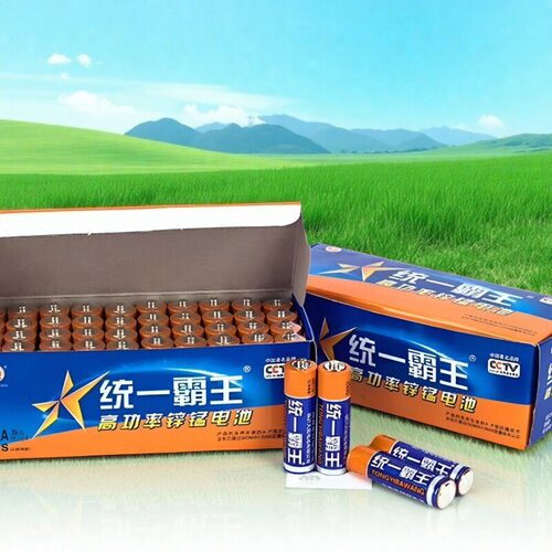 统一霸王碳性高能锌锰R6耐用环保