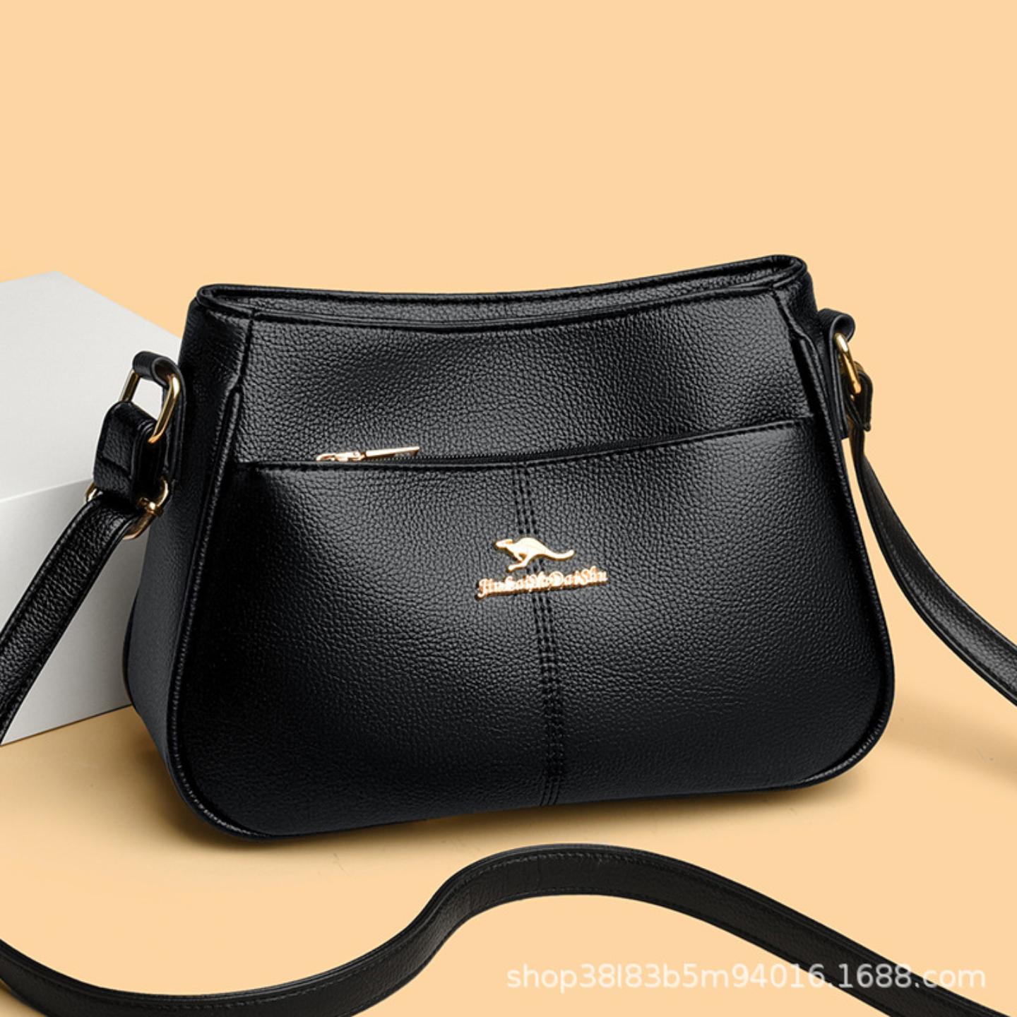 外贸直播热销软皮中年妈妈包女包