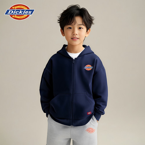 Dickies童装卫衣开衫春秋款