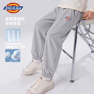 薄款 儿童2025新款 休闲裤 男孩束脚长裤 Dickies男童夏季 卫裤 防蚊裤
