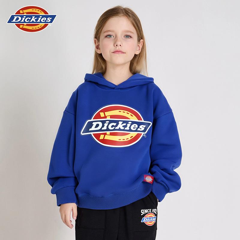 Dickies童装2025年春秋新款男女童连帽卫衣儿童纯棉洋气上衣潮牌