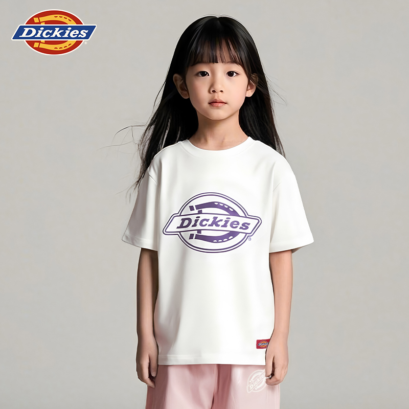 Dickies新款男女童短袖T恤