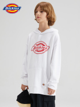 dickies儿童卫衣男女潮童新款 LOGO印宽松连帽休闲卫衣中性套头衫