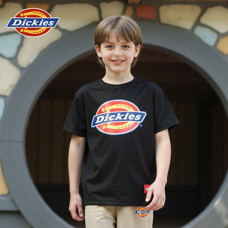 Dickies童装儿童套装夏款小童凉感运动衣男童2025新款速干夏装