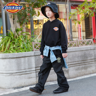 男童女童裤 儿童裤 子24春工装 侧袋长裤 子 风印花工装 Dickies童装