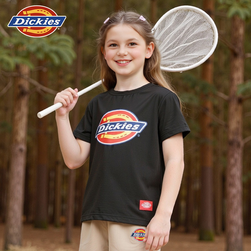 Dickies童装儿童套装夏款小童凉感运动衣男童2025新款速干夏装