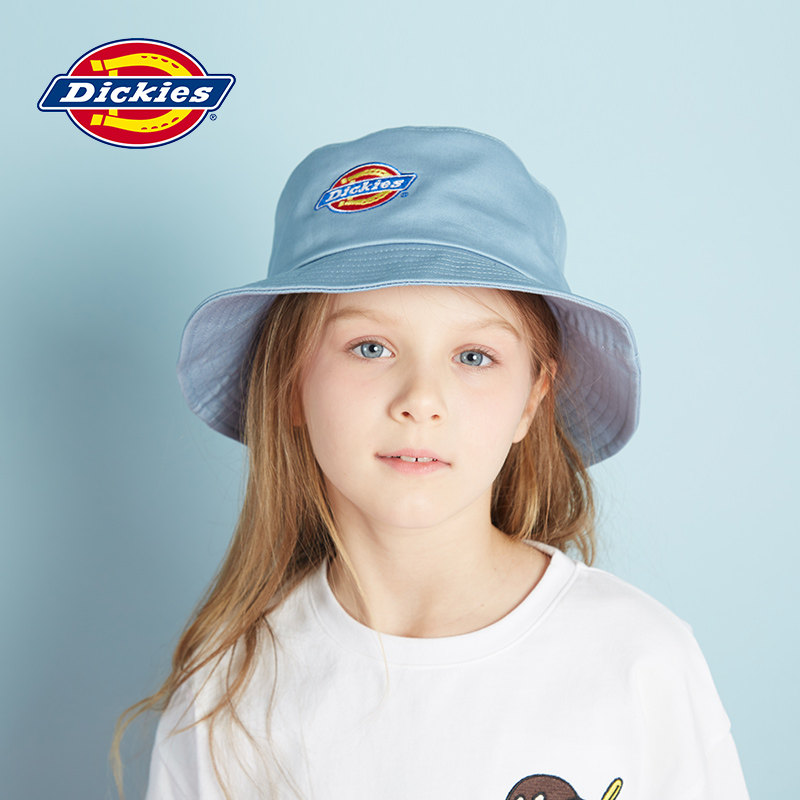dickies童2019夏新中大童彩色LOGO绣花渔夫帽休闲遮阳帽潮配搭帽|ruв категории Детская одежда, шляпа/шарф/маска/перчатки/наушники/ноги рукав, шляпа - от Buy2taobao.com для оказания профессиональной услуги покупки агента Taobao
