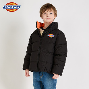 Dickies儿童羽绒服男2024冬装 中大童加厚休闲外套女 加厚鸭绒童装