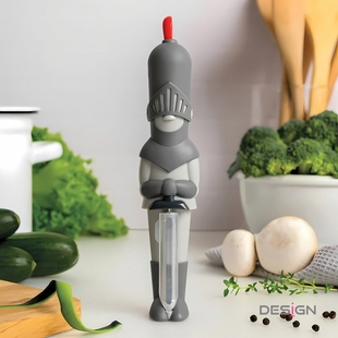 Lot 以色列OTOTO Peels 创意水果削皮刀 骑士蔬果削皮器Sir