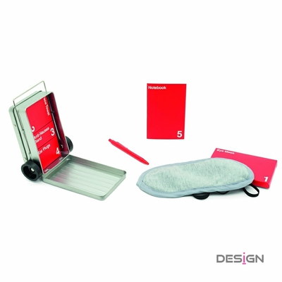 英国Luckies飞行小礼包眼罩毛巾耳塞笔记本旅行创意便携套装礼物