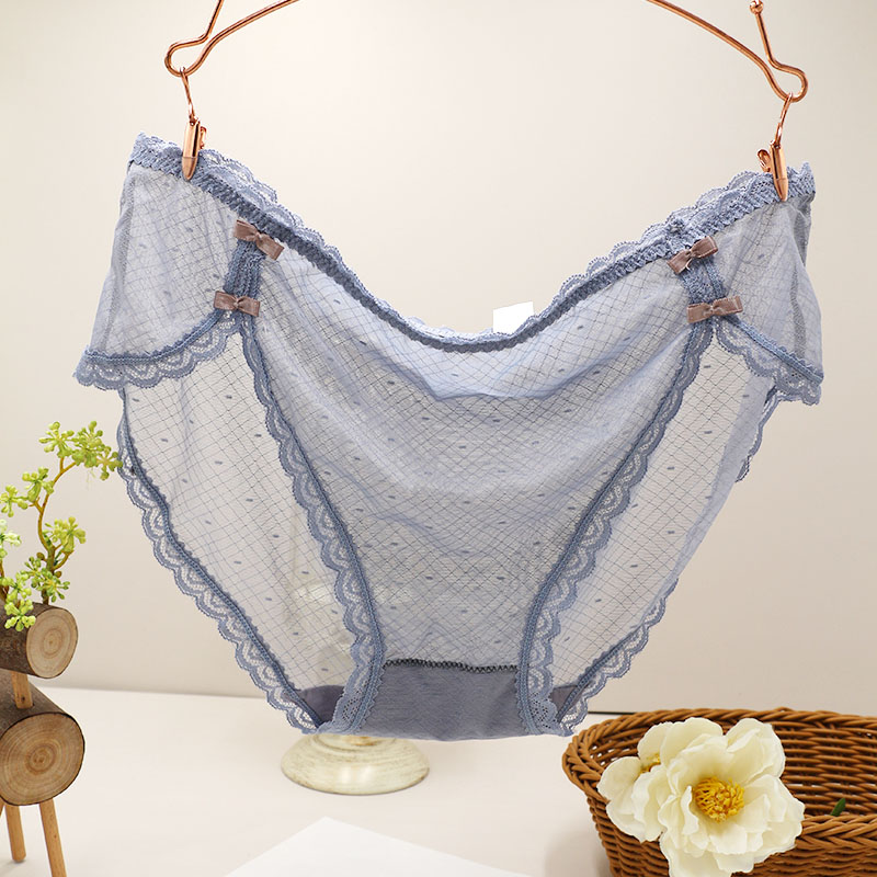 无痕大码蕾丝内裤女士三角裤头