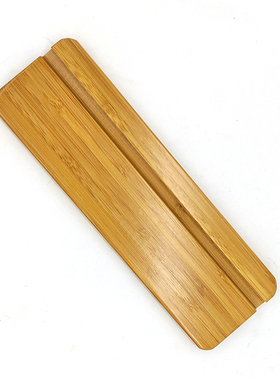 加长款碳化竹木标识牌支架手机支架懒人木质ipad竹木木质底座25CM