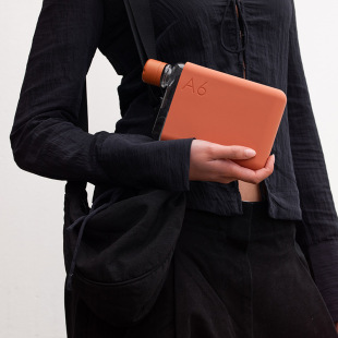 【memobottle A6套装】含硅胶套瓶盖创意扁平水壶水瓶纸张水杯