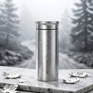 飞剑高端钛杯男女士纯钛保温杯水杯高颜值礼品2024新款礼盒装