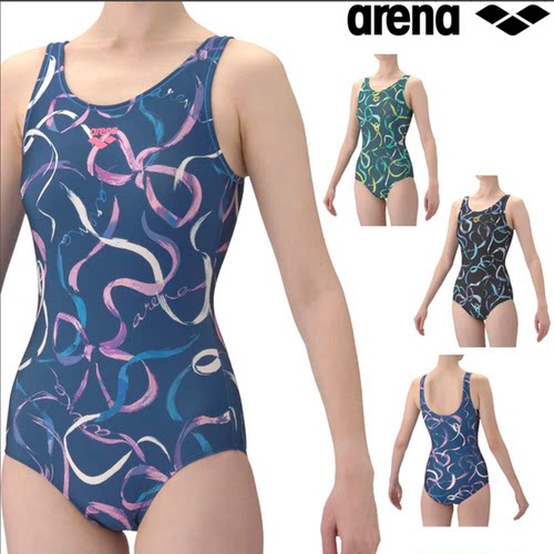 Arena阿瑞娜游泳连体女三角fina泳衣训练健身AQUA游泳装AS6SWF23L