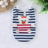 狗狗网眼背心透气薄款 夏天衣服小中大型犬宠物衣服防掉毛牵引无袖